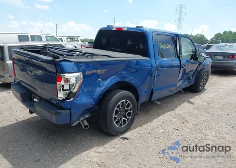 2022 Ford F-150 Xlt из США, поврежденный, VIN 1FTEW1EP2NFB80408